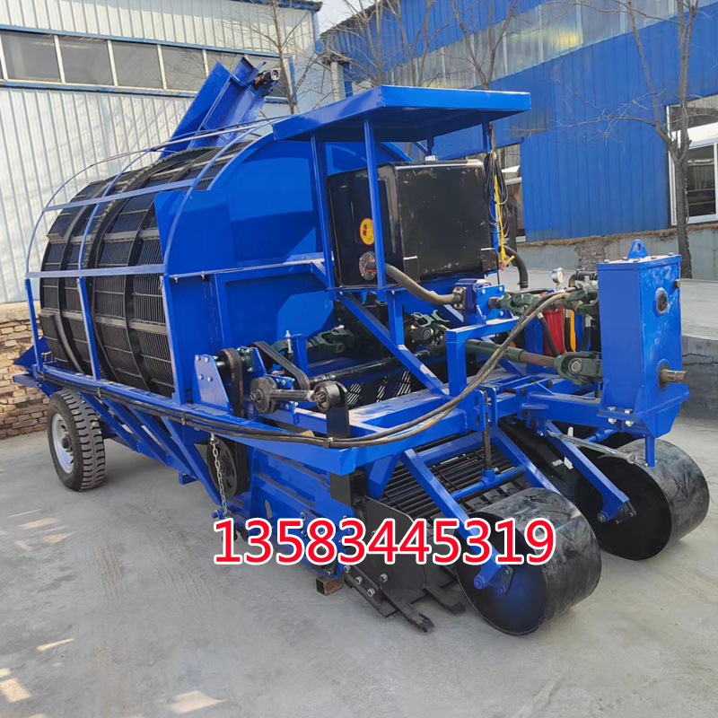 大田滚筒捡石机 收获机 沙滩土壤捡石机  农田捡石机ww