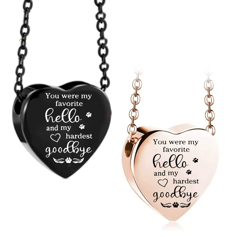 Taoxin Love Нержавеющая сталь может открыть пепел для домашних животных