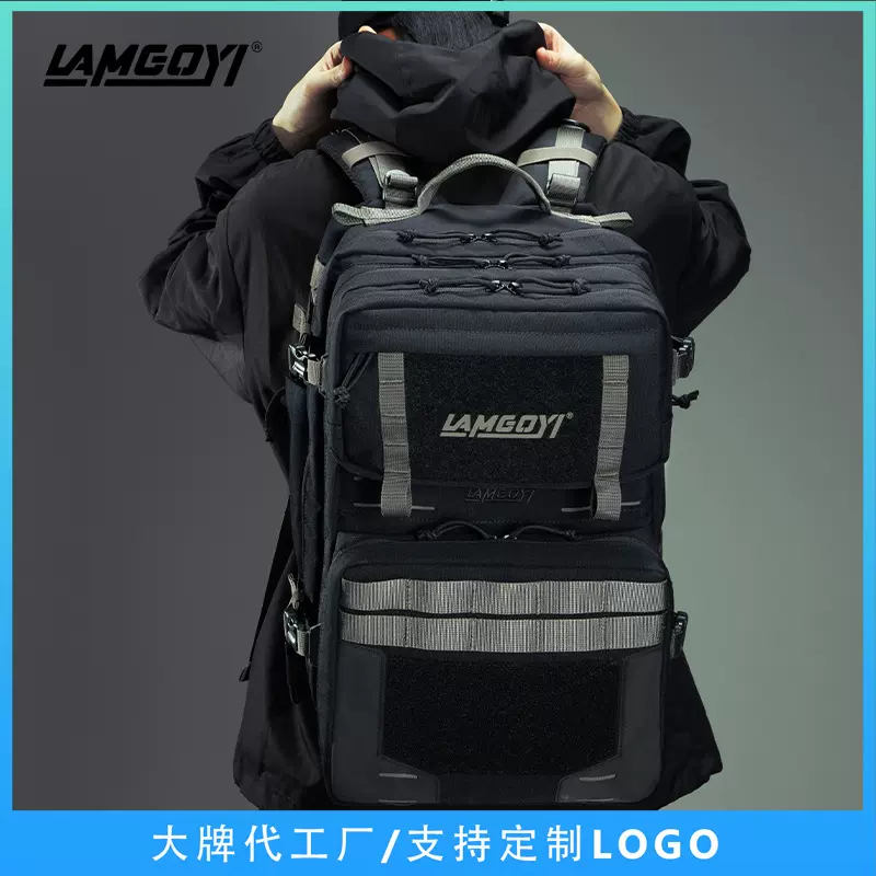 LAMGOYI运动健身多功能双肩包户外骑行登山大容量保温包工厂定制