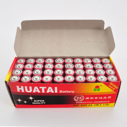 Huatai No. 5 battery No. 5 AA toy TV air conditioner remote control ordinary carbon No. 7 dry battery No. 7 1.5V 