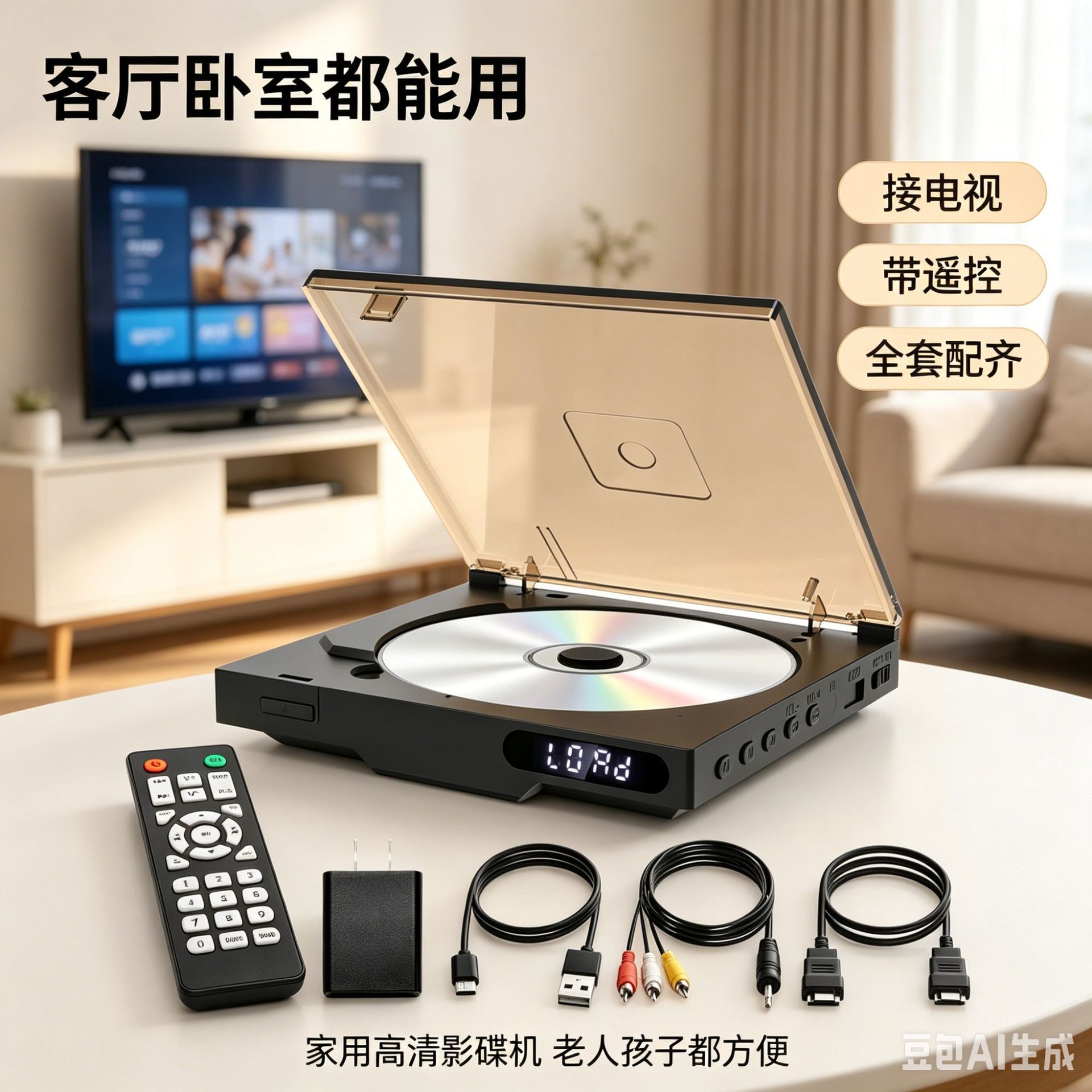 New In-Stock Dvd Home Dvd Player Evd Player Children's Vcd Player High-Definition Mini Cd Player