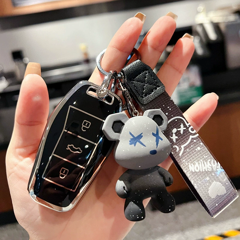 Чехол для ключей, подходит для ключей Volkswagen Sihao, для женщин, Love Run E50X, Yao X8, JAC, Volkswagen QX, милый корпус с пряжкой