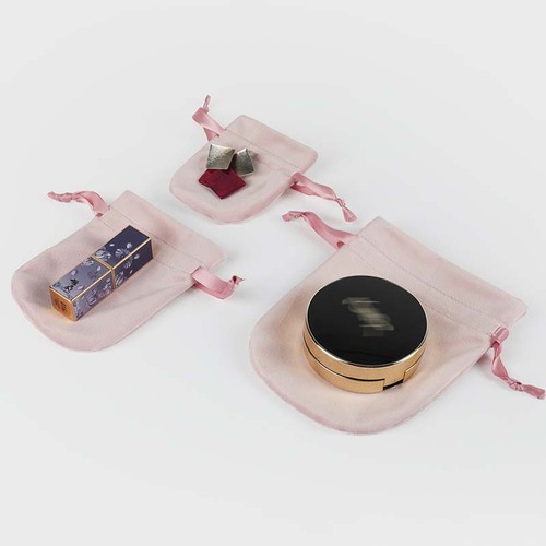 High-end velvet jewelry storage bag, drawstring lucky bag, gourd ring, earrings, jewelry bunch pocket, small velvet bag