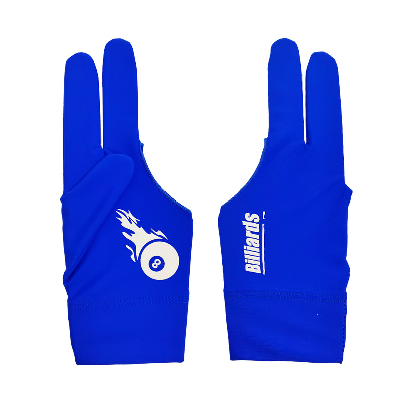 Guanti da biliardo professionali a tre dita, sottili, traspiranti, di alta qualità, antiscivolo, senza dita, modello allungato._voghion.com