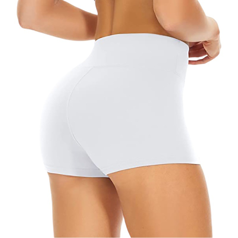 Leggings cortos de cintura alta para mujer, estilo europeo y americano, ideales para deportes, fitness, ciclismo, control de abdomen, realce de glúteos y yoga.