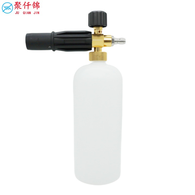 High pressure foam pot fan-shaped adjustable high pressure cleaner car wash water gun accessories foam watering pot Taizhou PA pot