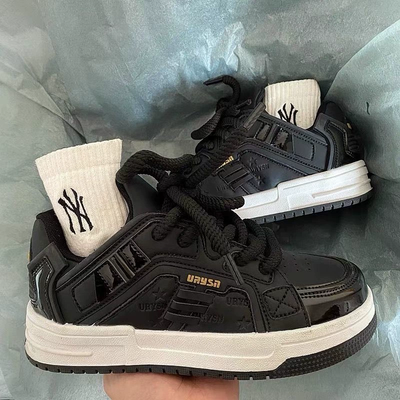 Корейская версия студенческого дизайна ниши повседневная дикая пара мужских и женских кроссовок прилив ins уличный выстрел в стиле ретро-кроссовки Харадзюку