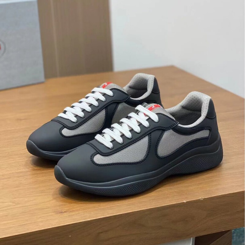 High-End Luxury Men's Sports and Casual Shoes, Shiny Lacquered Cowhide Stitching, Metallic Texture Fabric, Breathable, Lightweight and Trendy