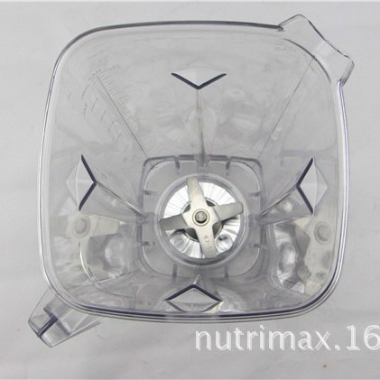 Pared que rompe la máquina de cocina mezclador exprimidor accesorios originales 2L taza cuadrada conjunto con tapa de la taza