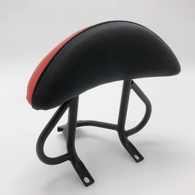 Motorcycle trunk, Electric Motorcycle Rear Backrest Little - handle-bracket-red-backrest