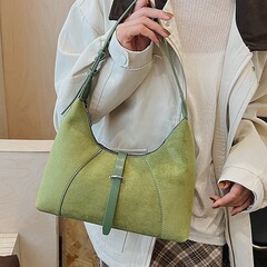 2025跨境包包女新款韩国小众单肩包质感腋下包简约手提包小众女包