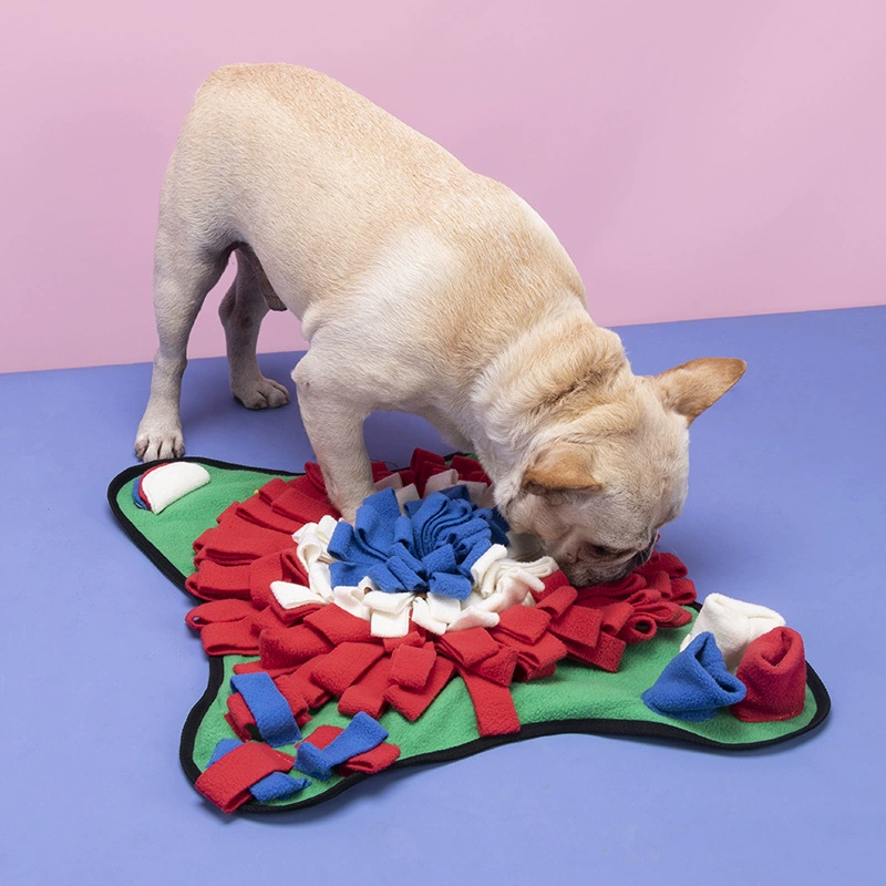Kawai 2021 new pet cake slow food pad dog smelling pet smell training blanket pet smell