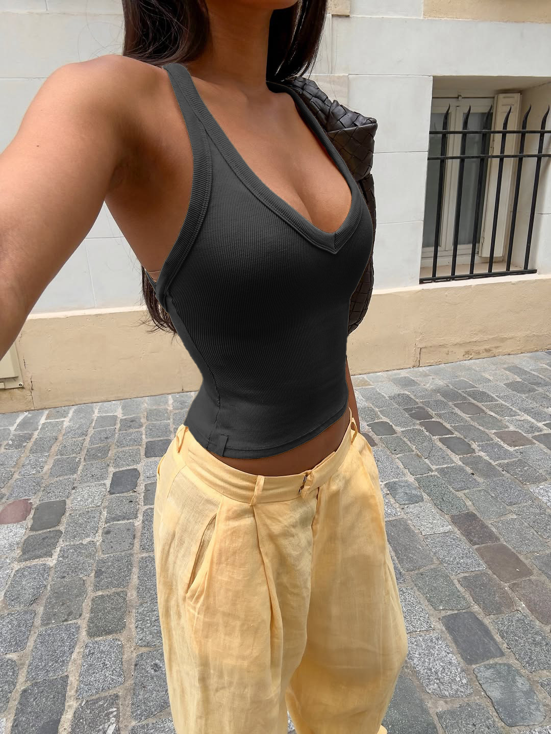 Cross-border European And American Y2K Spice Girls Sexy Slim Sling Vest T-Shirt Women's 2026 Summer_ecoleips.com