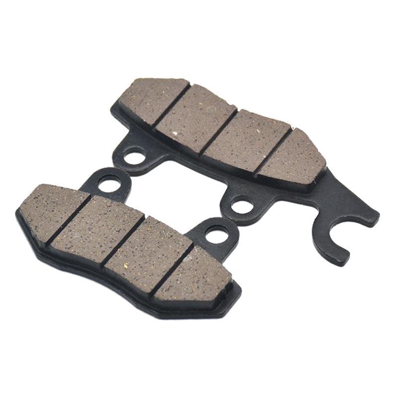 Diamante leopardo HJ125K-2A motocicleta disco delantero freno pieza de cuero EN125 sharp fresco freno bloque fricción pieza accesorios