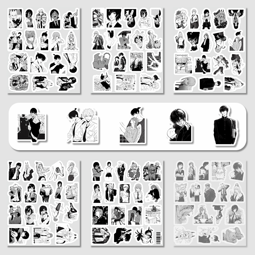 흑백 전기톱 남자-103 사진