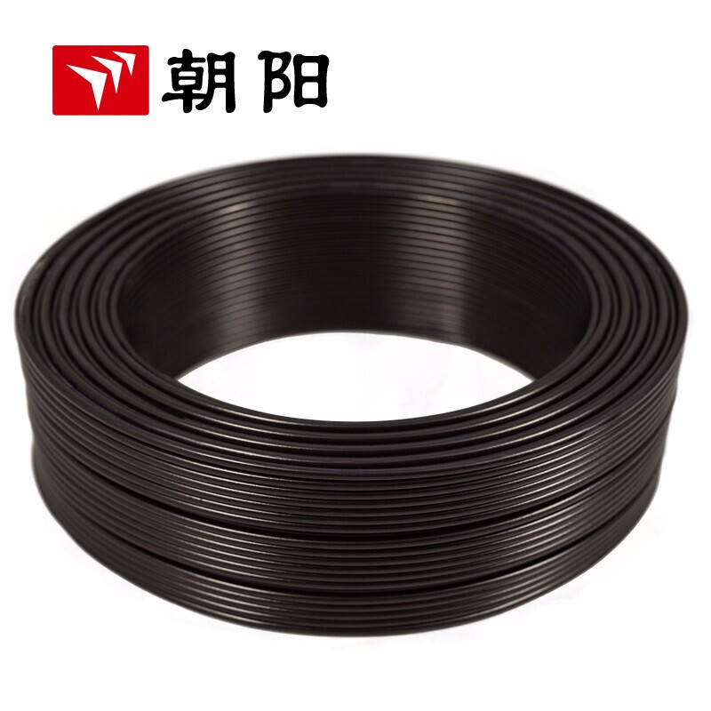 Cable eléctrico Chaoyang ZB-RVV cable de alimentación cable de chaqueta negra estándar nacional ignífugo 3 núcleo 1.550 metros cuadrados