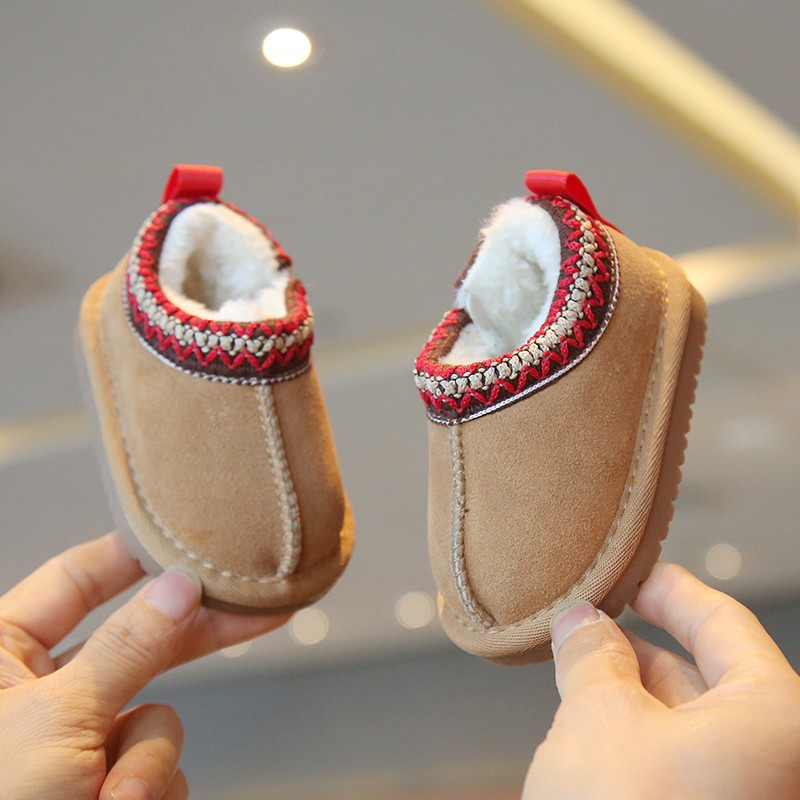 Chaussures d'hiver 2025 pour bébés et enfants de 1 à 4 ans : bottes chaudes et épaisses pour filles et garçons._voghion.com