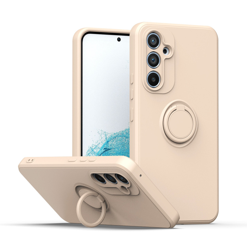 Samsung A56 液体シリコーンリング携帯電話ケース A36 オールインクルーシブ A16 スタンド A06 落下防止 A15 ソフトケースに適しています。|undefined