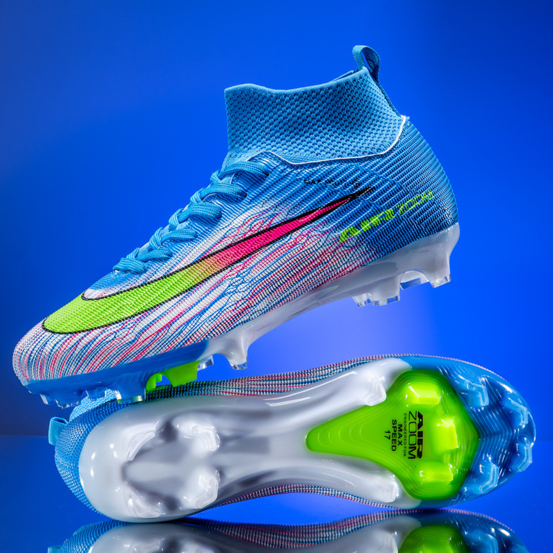 Copa del Mundo transfronteriza fabricantes de zapatos de fútbol para niños al por mayor estudiantes adultos zapatos de entrenamiento profesional TF zapatos de fútbol para hombres
