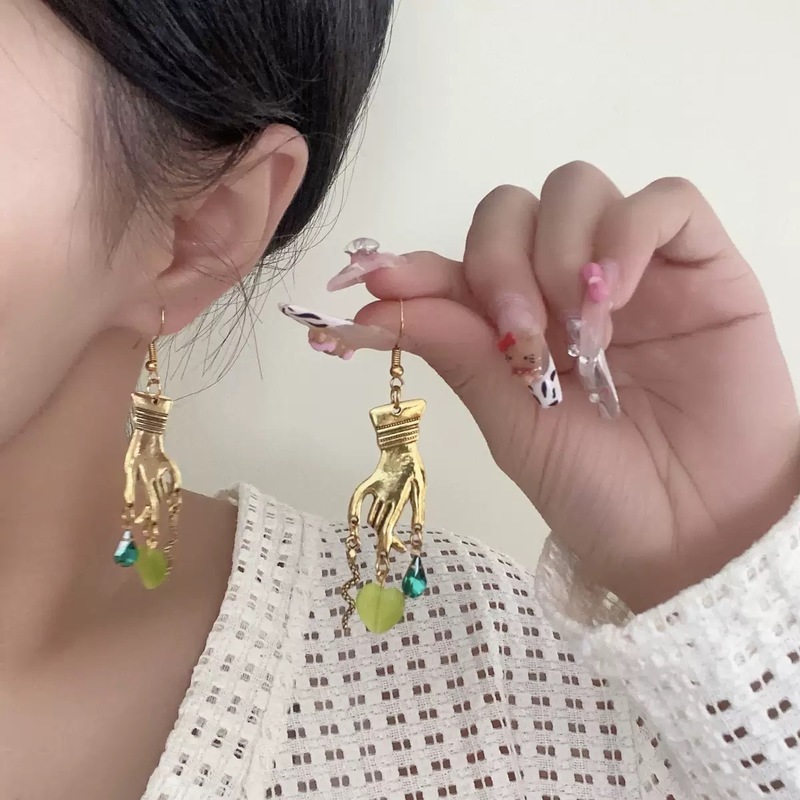 时尚ins简约气质显贵耳钉女个性不流苏耳坠日韩网红博主同款耳饰|undefined