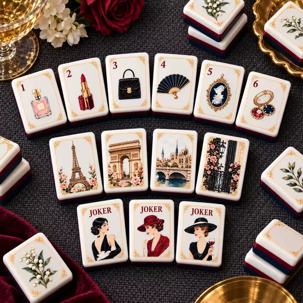 American Mahjong. Customized souvenirs and cultural gifts featuring your logo or design