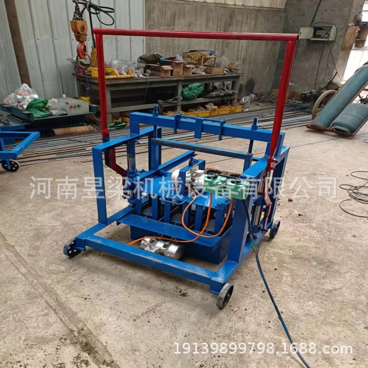 移动家用小型免烧水泥砖机空心砖面包砖马路花砖透水砖制作设备