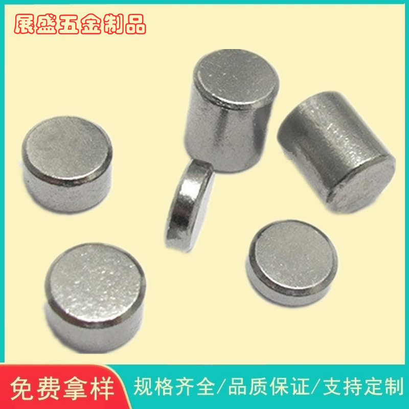 定制圆形直径25mm加重铁配重块配重铁圆铁柱铁块厂家直销不锈钢