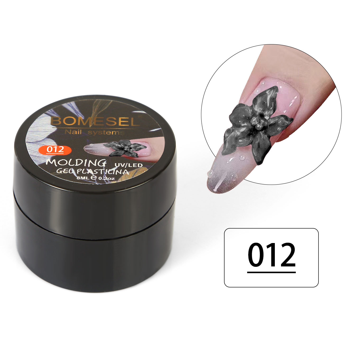 Gel funcional para decoración de uñas, gel sólido para esculpir, gel de pintura estéreo 3D, gel para modelar, gel de color para uñas, gel para amasar, directamente de fábrica.