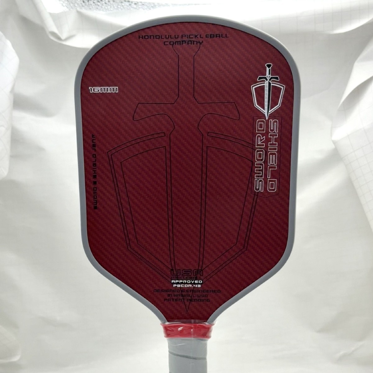 Hot-Selling Factory-Stock Heat-Pressed Kevlar Fabric High-End Pickleball Paddle J2Nf with Lightweight Core Design