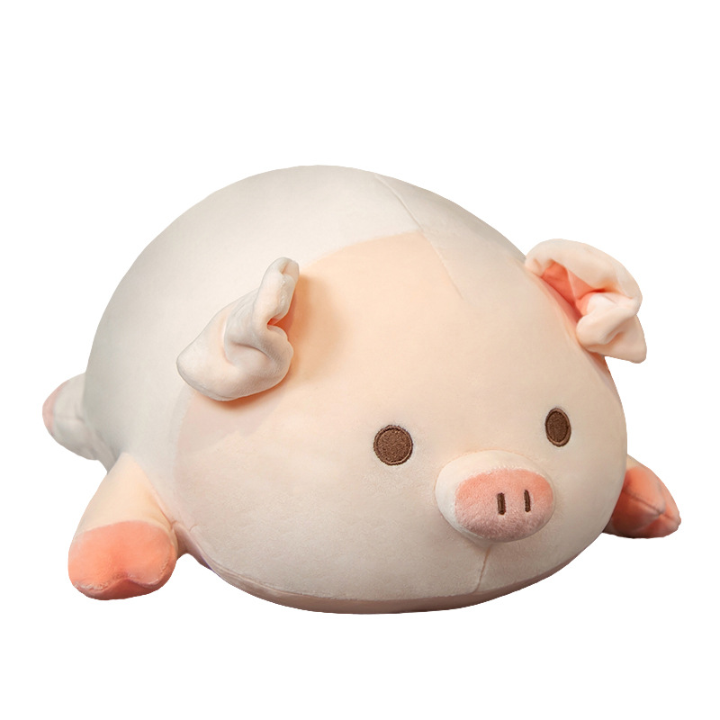 Piggy Plush Toy Cushion Soft Cute Pillow Holding Sleeping Bed Girl's Heart Cute Bedside Soothing Pillow