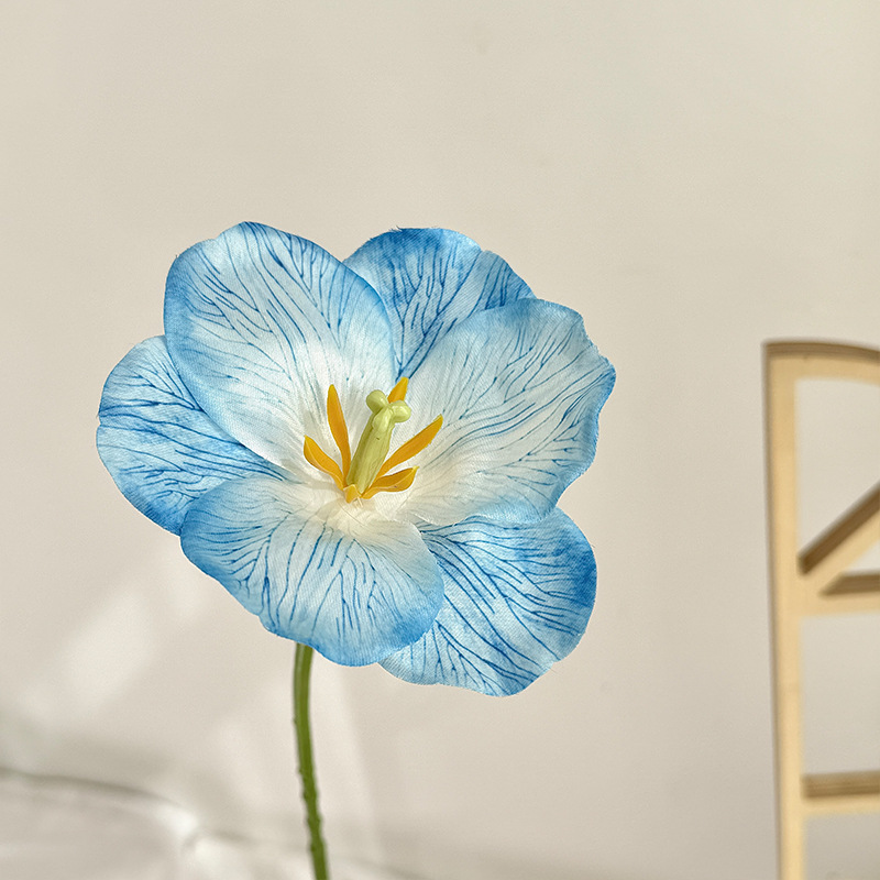 Inswind floreciente Tulipanes color Monae flores simuladas flor de mesa de comedor ramo ornamentos floral decoración floral flores falsas flores