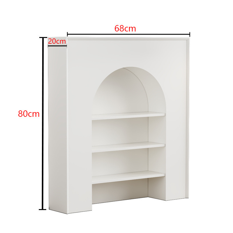 흰색 벽난로 길이 68CM*너비 20CM*높이 80