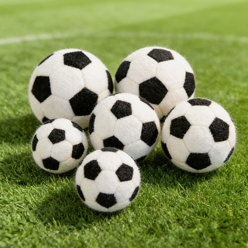 Plush football cute children's toy