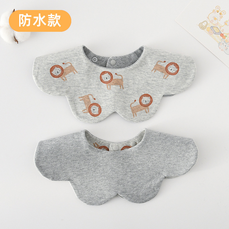 [양면방수면] 그레이 커피라이온 + 미디엄 플라워 그레이