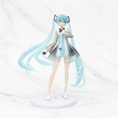 初音ミク雪乃プリンセス殿下フィギュアフィギュアアニメ置物車載玩具ロリータ花嫁モデル