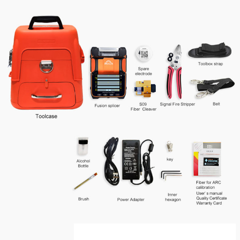 Zhuoshi Fiber Optic Fusion Splicer Ai-5/6/7/9/S9/A20/A30 Red Light Pen Optical Power Meter Fiber Optic Cable Fusion Machine