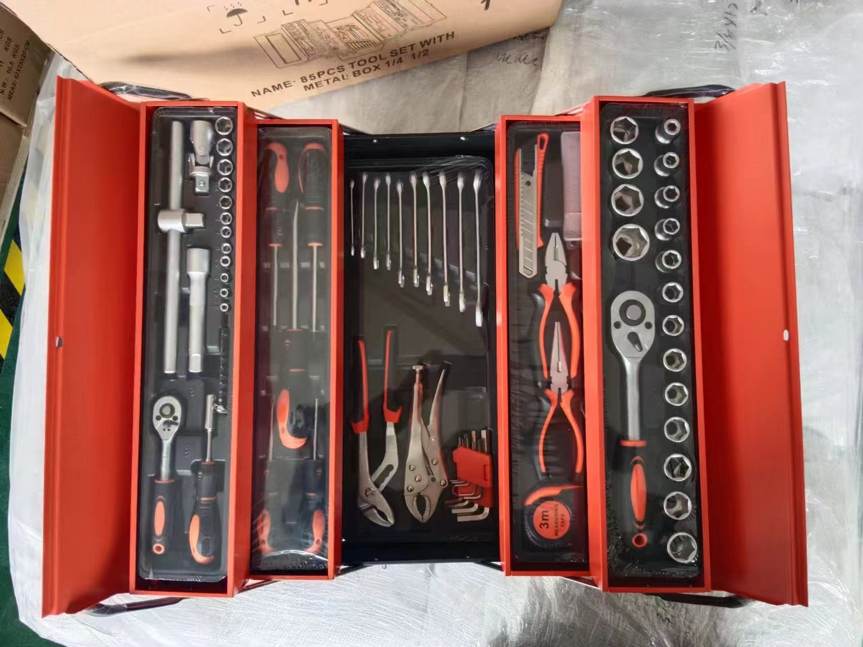 Caja de cañón de aire pequeño 1 / 2 conjunto de hexagón neumático alargado llave eléctrica para herramientas de hardware de mantenimiento de neumáticos de automóviles