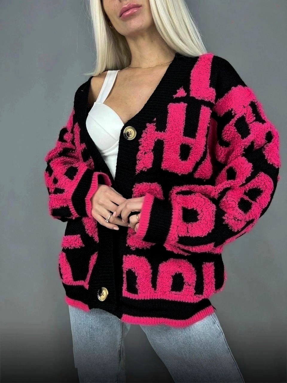 2024 neuer Herbst- und Winter-Rundhals-Langarm-Strickmantel für Damen, russischer Pullover_voghion.com