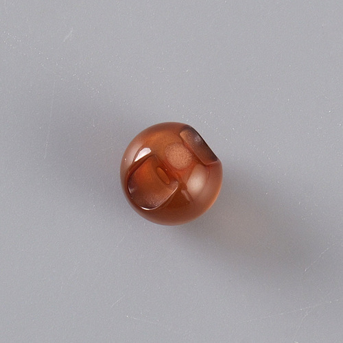 New Chinese Style Cheongsam Round Beaded Buttons, Tangzhuang Resin Imitation Jade Bead Fasteners, Colorful Retro DIY Buttons