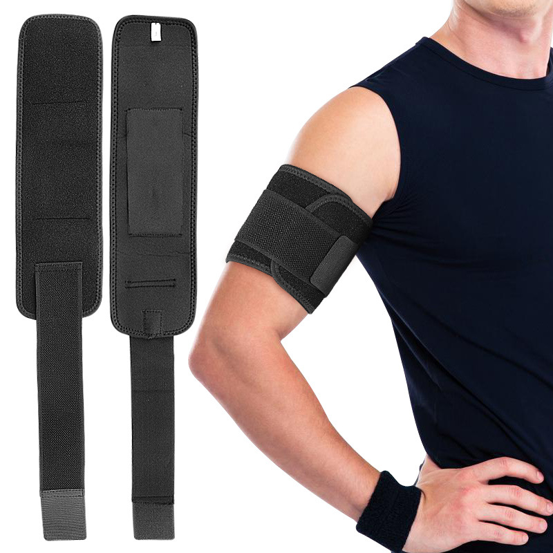 Upper Arm Support and Immobilization Sleeve, Biceps and Triceps Support Sleeve, Adjustable Sports Protective Gear, Arm Brace