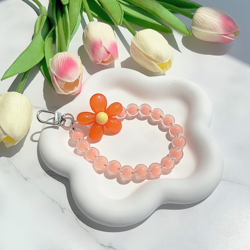 Cadena de cuentas de naranja