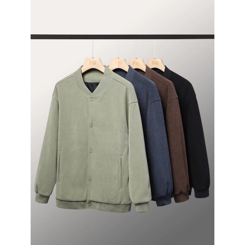 Американский тяжелый вельветовый бейсбольный костюм куртка мужская куртка мужская куртка большой размер бархат толстый осенний и зимний свободный прилив