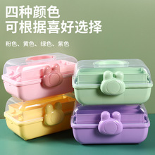 儿童收纳盒女孩宝宝首饰盒头绳发卡收纳3到6岁套装发夹礼盒皮筋