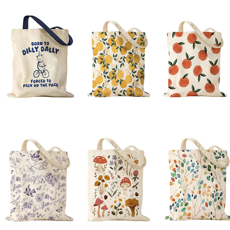 Fashion Canvas Bag Printed Logo Handbag Environmentally Friendly Bag Souvenir Tote Bag Advertising Gift Bag Shopping Bag Fashion Canvas Bag Printed Logo Handbag Environmentally Friendly Bag Souvenir Tote Bag Advertising Gift Bag Shopping Bag