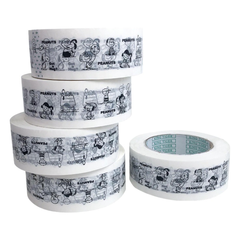 100m Snoopy cinta Linda caricatura ins Express embalaje sellado cinta grande mano cuenta Material cinta decorativa
