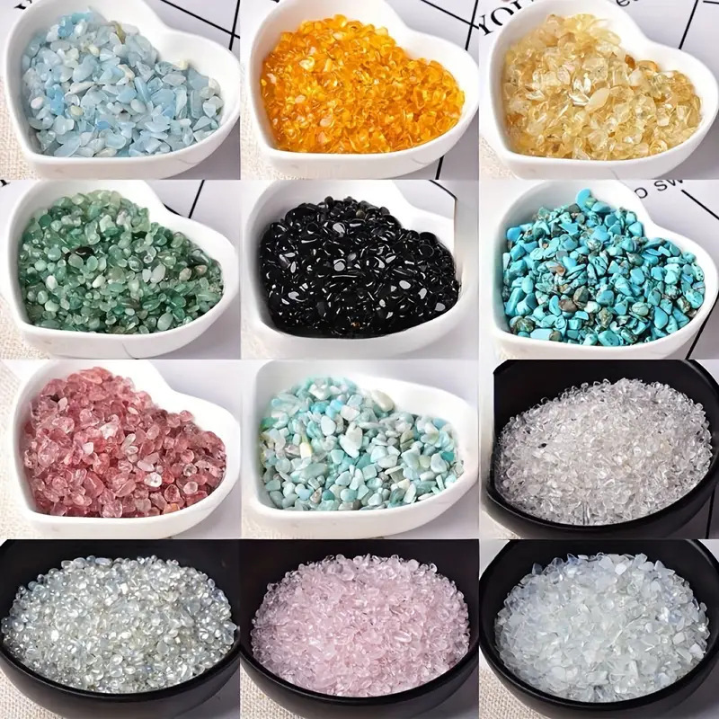 Factory Wholesale Natural Crystal Gravel Demagnetized Stone Powder White Crystal Gravel Fish Tank Bottom Sand Landscaping Aquarium Decoration