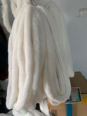 Rex rabbit fur strip clothing shoes accessories