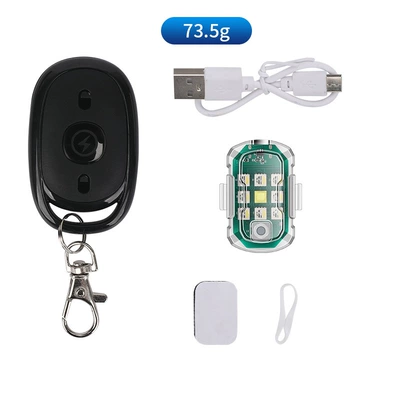 lights, bicycle tail lights, drone – Tail light - 3-button-remote-control-1-light-1-remote-control