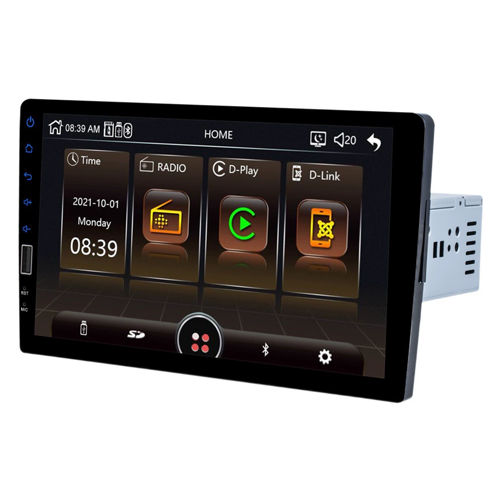 9-дюймовый Android-навигатор Универсальный аппарат беспроводной Carplay Bluetooth MP5-плеер HD полный сенсорный большой экран Все-в-одном машина