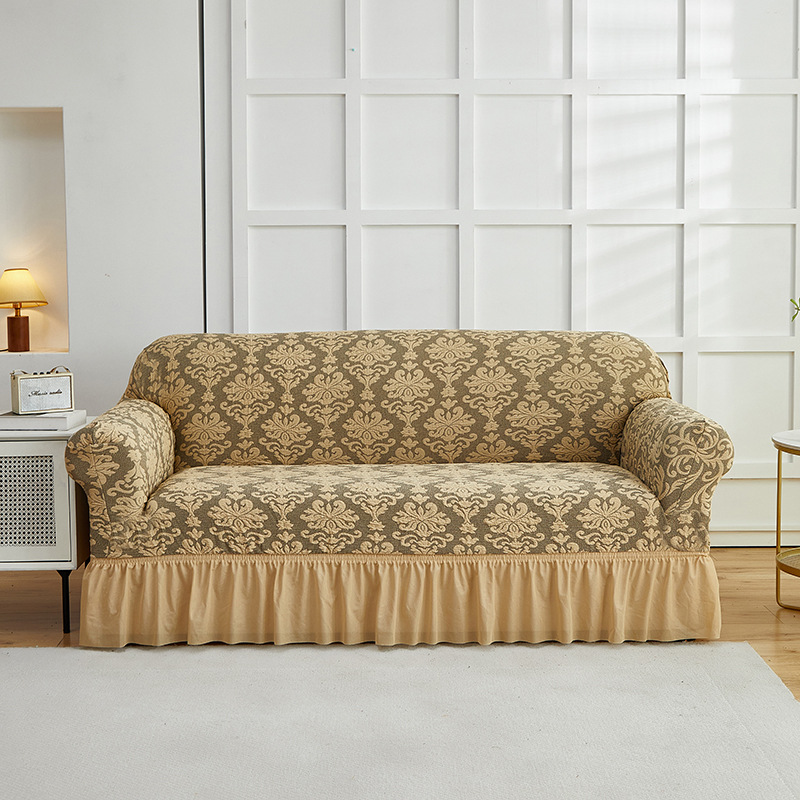 Housse de canapé élastique romantique, protection anti-griffe_voghion.com